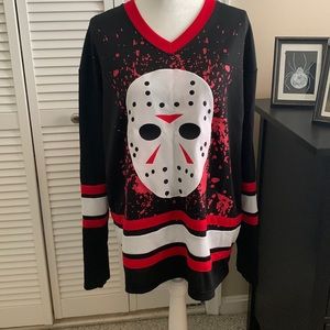 Friday the 13th hockey shirt L